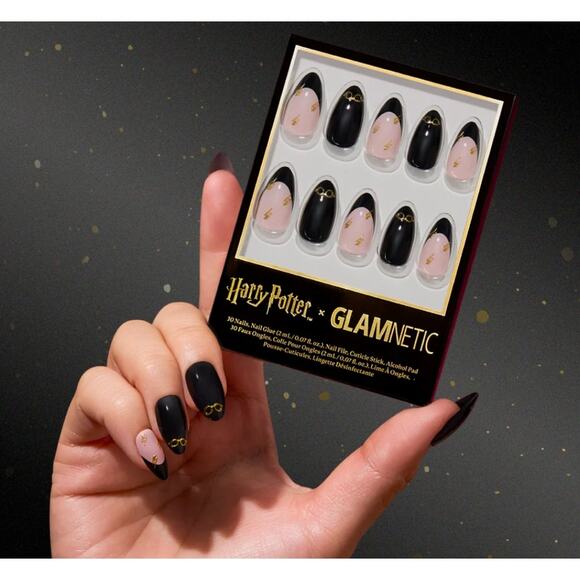 New Glamnetic x Harry Potter Collab Press on Nails - Picture 1 of 3
